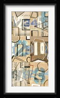 Numbers I Framed Print