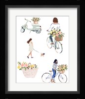 Bring Home Flowers II Framed Print