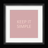 Simple Sentiment IV Fine Art Print