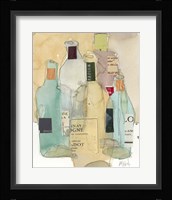 Wines & Spirits II Framed Print