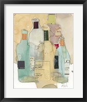 Wines & Spirits II Framed Print