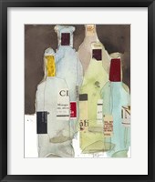 Wines & Spirits III Framed Print