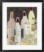 Wines & Spirits IV Framed Print