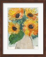 Rustic Sunflowers II Fine Art Print