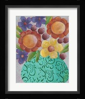 Sunny Floral II Framed Print