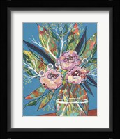 Tumultuous Bouquet I Framed Print