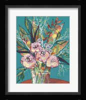 Tumultuous Bouquet II Framed Print