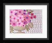 Cheeky Pink Floral I Fine Art Print