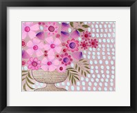 Cheeky Pink Floral I Fine Art Print
