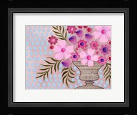 Cheeky Pink Floral II Fine Art Print