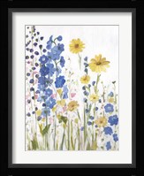 Periwinkle Wildflowers I Fine Art Print