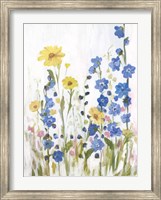 Periwinkle Wildflowers II Fine Art Print