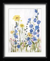 Periwinkle Wildflowers II Fine Art Print