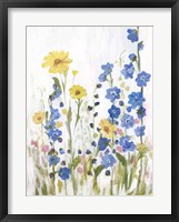 Periwinkle Wildflowers II Fine Art Print