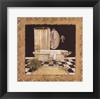 Maison Bath I Framed Print