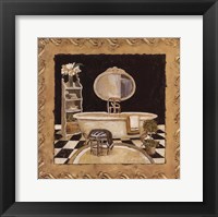 Maison Bath III Framed Print