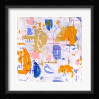 Glowing Ocean II Framed Print