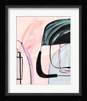 Lumiere Rose I Framed Print