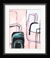 Lumiere Rose II Framed Print