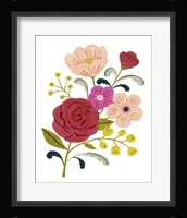 Simple Flora I Framed Print