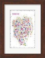 Iconic Cities-Tokyo Fine Art Print