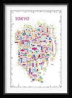 Iconic Cities-Tokyo Fine Art Print