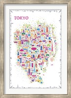 Iconic Cities-Tokyo Fine Art Print