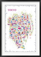 Iconic Cities-Tokyo Fine Art Print