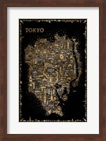 Glam Iconic Cities-Tokyo Fine Art Print