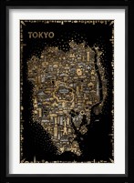 Glam Iconic Cities-Tokyo Fine Art Print