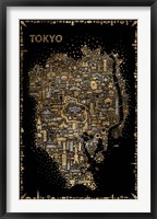 Glam Iconic Cities-Tokyo Fine Art Print