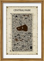 Antique New York Collection-Central Park Fine Art Print