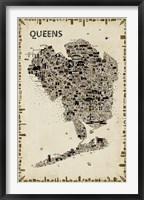 Antique New York Collection-Queens Fine Art Print