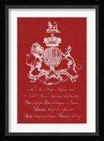 Heraldry Pop I Fine Art Print