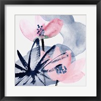 Pink Water Lilies I Framed Print
