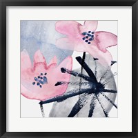 Pink Water Lilies III Framed Print