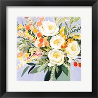 Garden Rose Bouquet I Fine Art Print