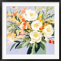 Garden Rose Bouquet I Fine Art Print
