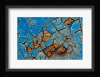 Details Of Rust And Paint On Metal 24 Fine Art Print