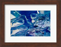 Frozen Bubbles In Glass 5 Fine Art Print