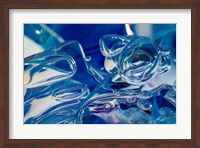 Frozen Bubbles In Glass 5 Fine Art Print