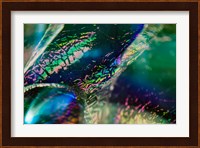 Macro Of Colorful Glass 4 Fine Art Print