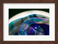 Macro Of Colorful Glass 5 Fine Art Print