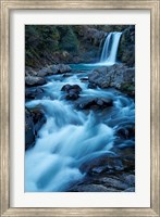 Tawhai Falls, Whakapapanui Stream, Tongariro National Park, New Zealand Fine Art Print