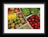 Italy, Genoa Province, Rapallo Fresh Produce In Outdoor Market Fine Art Print