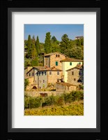 Italy, Florence, Winery, Villa Fine Art Print