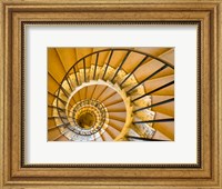 Italy, Lazio, Tivoli, Villa d'Este Spiral Staircase Fine Art Print