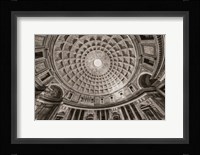 Italy, Pantheon Framed Print