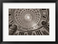 Italy, Pantheon Framed Print