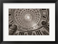 Italy, Pantheon Framed Print